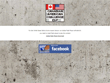 Tablet Screenshot of canadian-american-challenge-cup.com